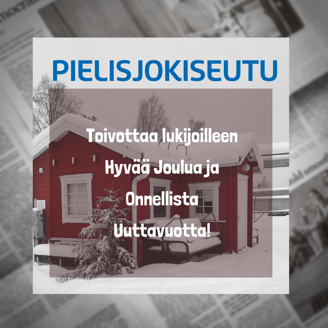 Joulutervehdys paikallislehdelle