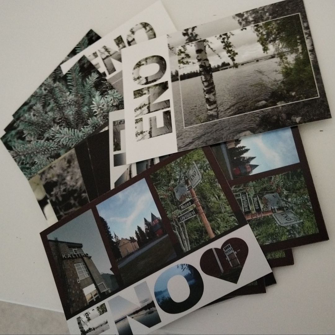 Postikortteja Enosta