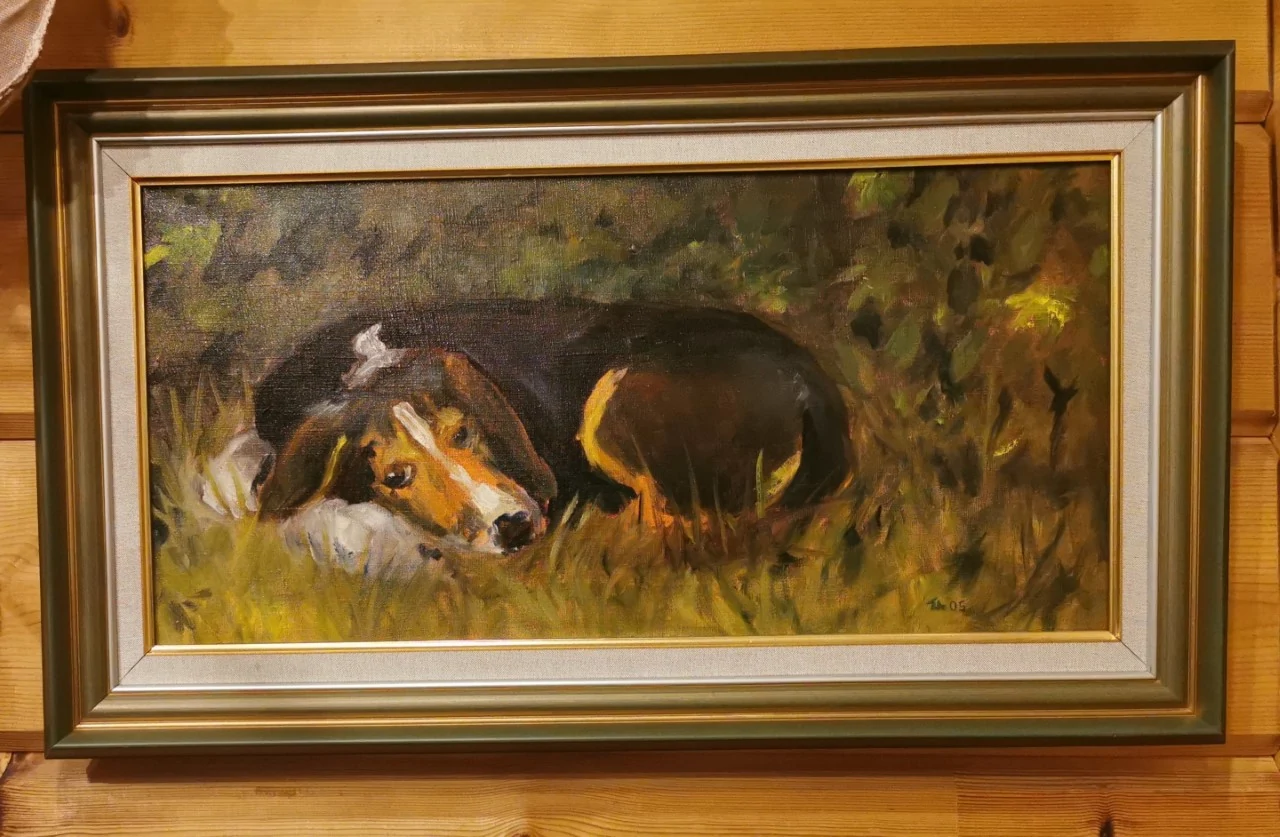 Ölyvärimaalaus, Kristiina Ahonen.